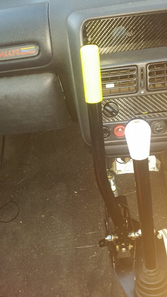 106/Saxo Hydraulic handbrake (Satchshift)