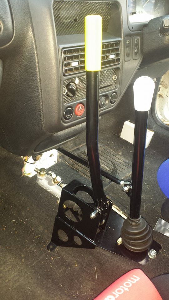 106/Saxo Hydraulic handbrake (Satchshift)