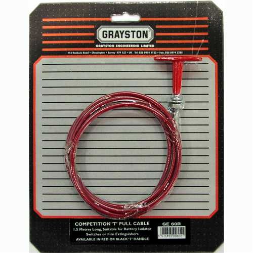 Grayston T Pull Cable 1.5m - GE60R