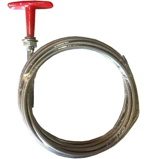Grayston T Pull Cable 3.0m Stainless Steel - GE61SS