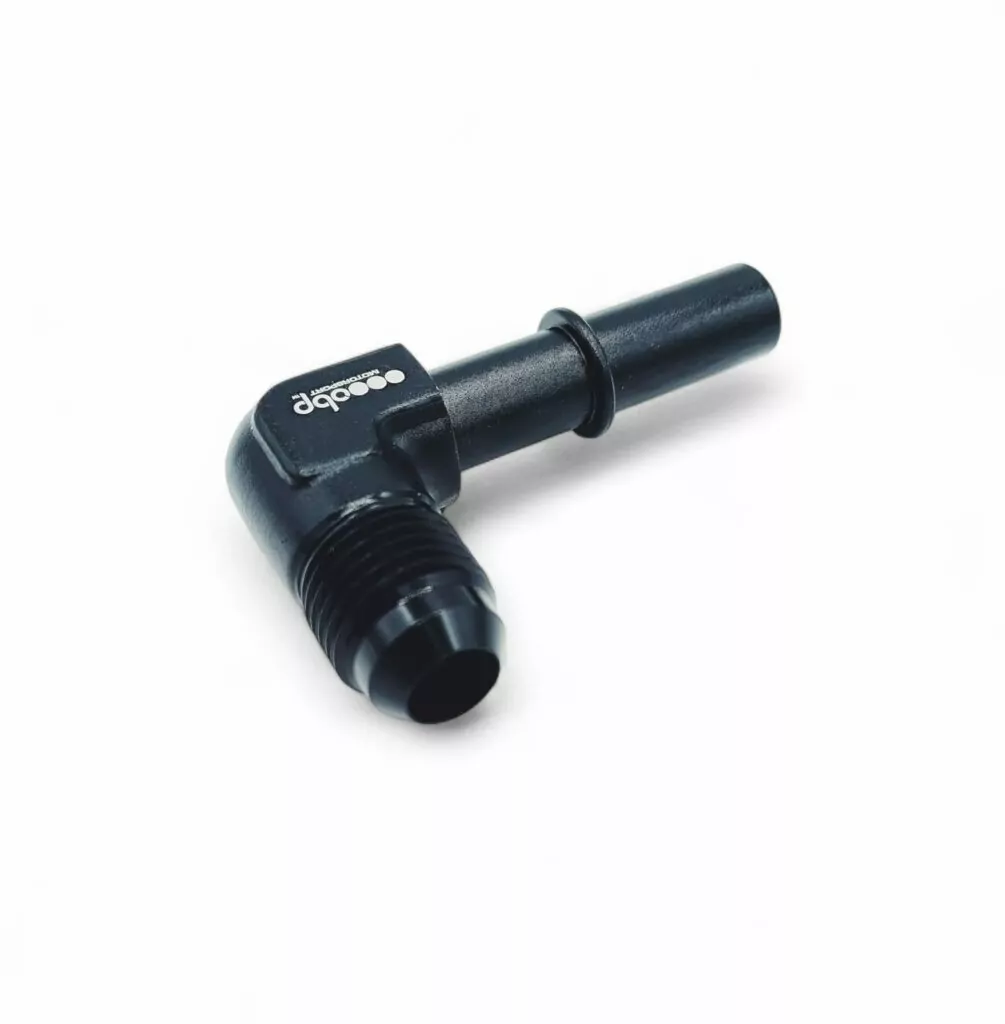 OE Fuel Line to AN / JIC Male Quick Connector 90°