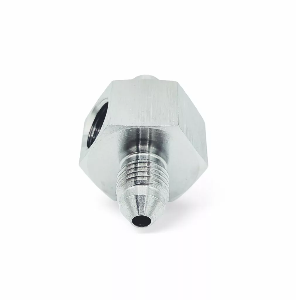 3/8 UNF Male 1/8 NPT Female Tee Adapter
