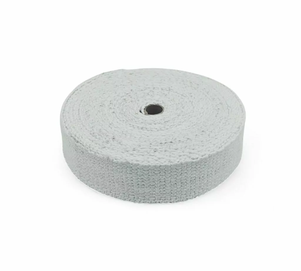 White Ceramic Heat Exhaust Wrap