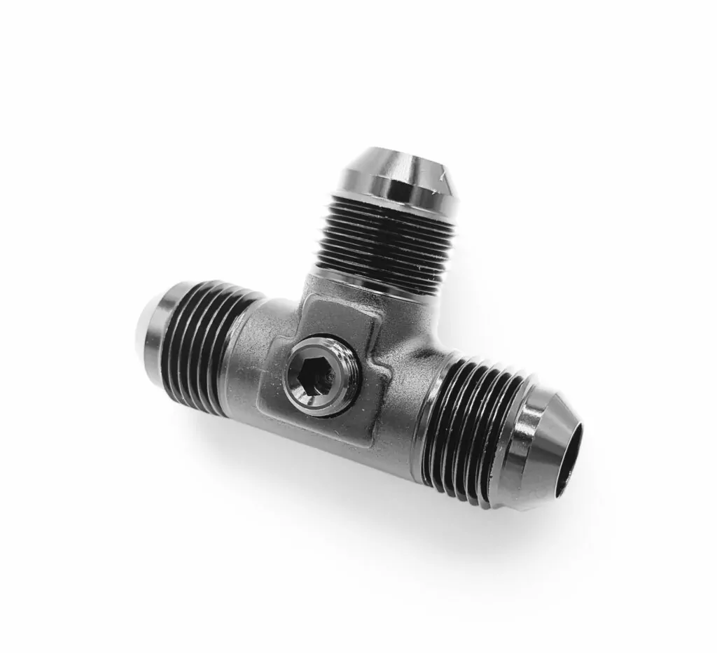 AN/JIC Male Equal TEE - 1/8" NPT Port