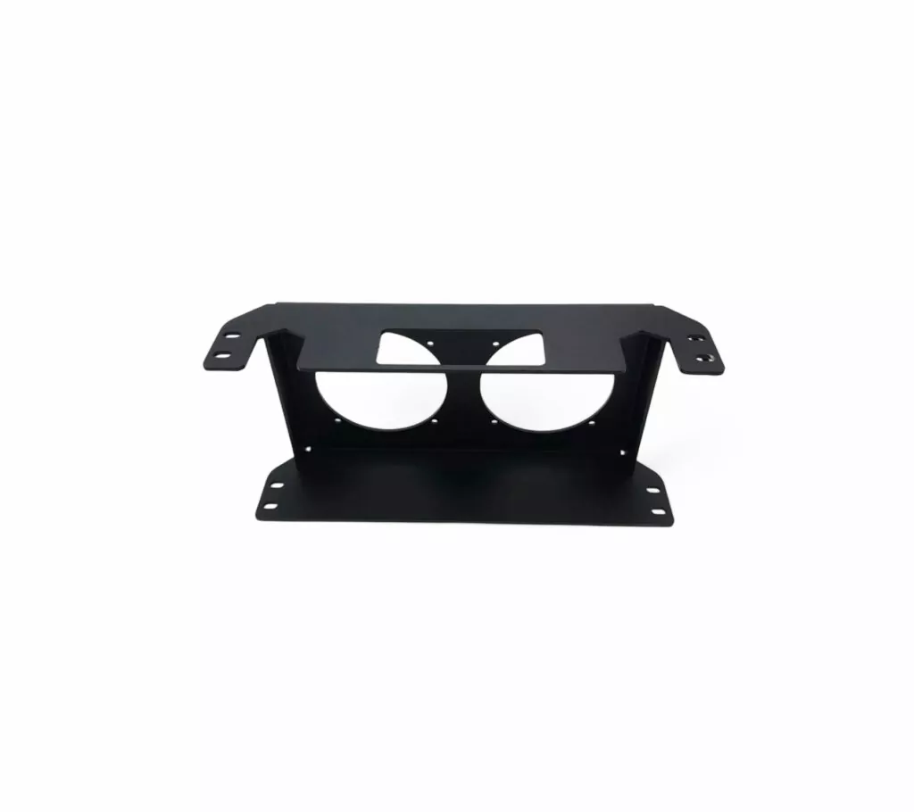Oil Cooler 16 Row Shroud for Twin SPAL Fans