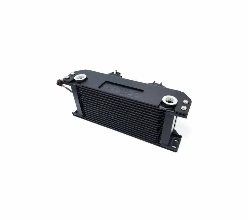 Oil Cooler 16 Row Shroud for Twin SPAL Fans