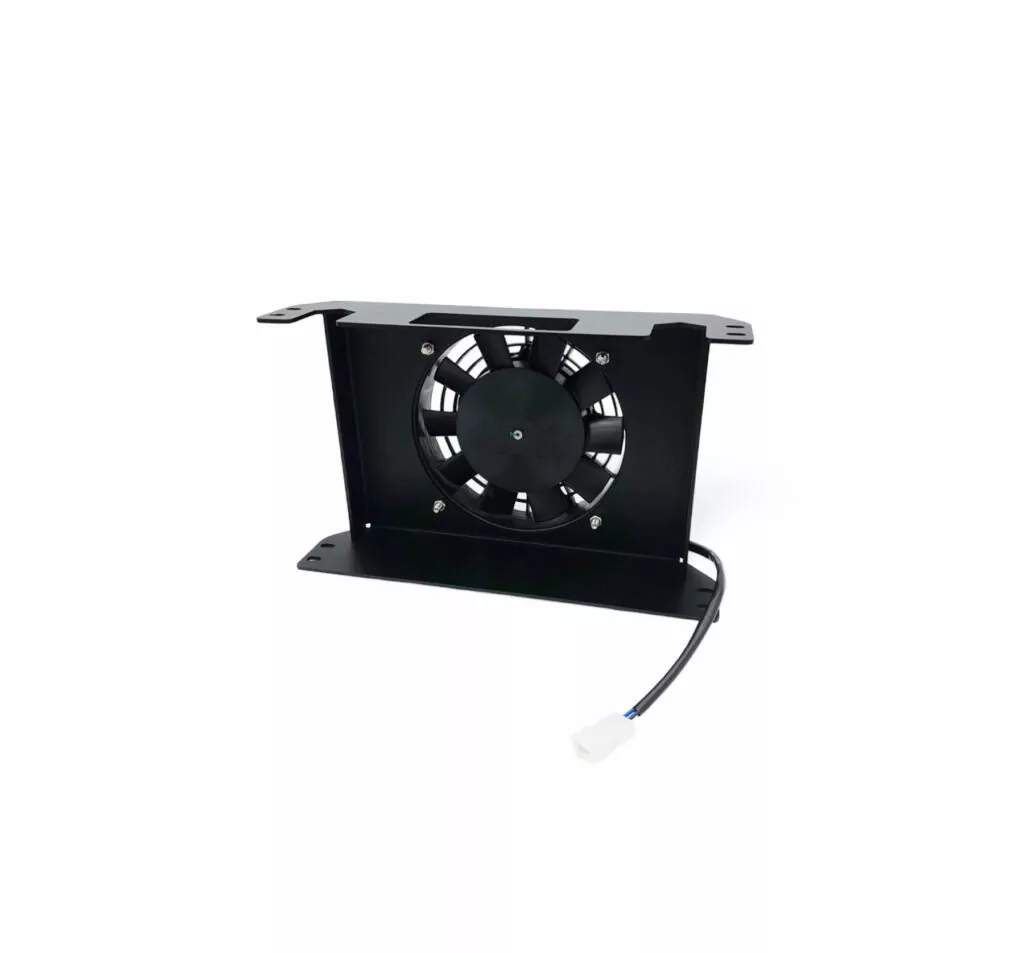 Oil Cooler 25 Row Shroud for SPAL Fans