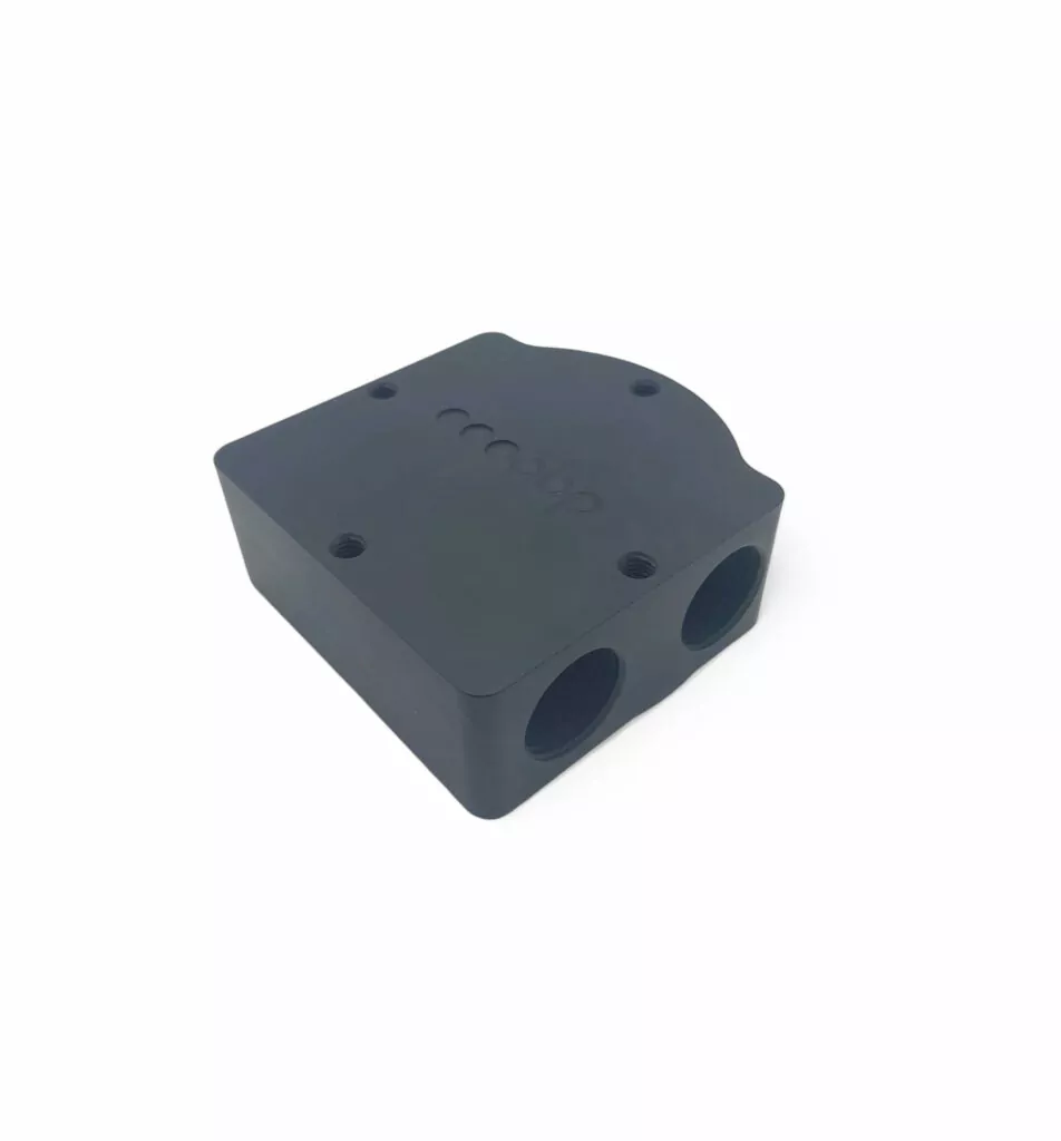 Remote Oil Filter Billet Housing - 3/4-16" UNF Centre