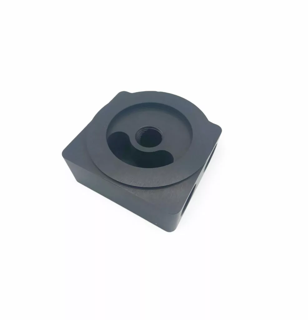 Remote Oil Filter Billet Housing - 3/4-16" UNF Centre