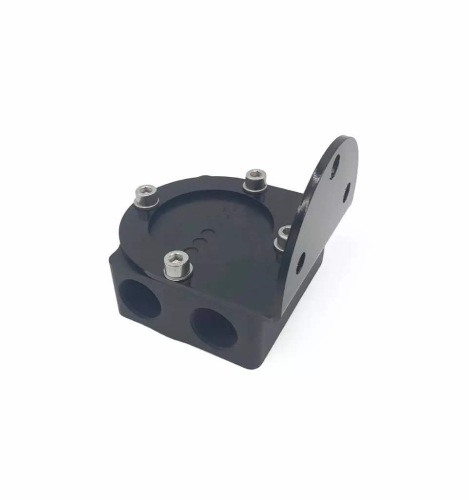 Remote Oil Filter Billet Housing - 3/4-16" UNF Centre