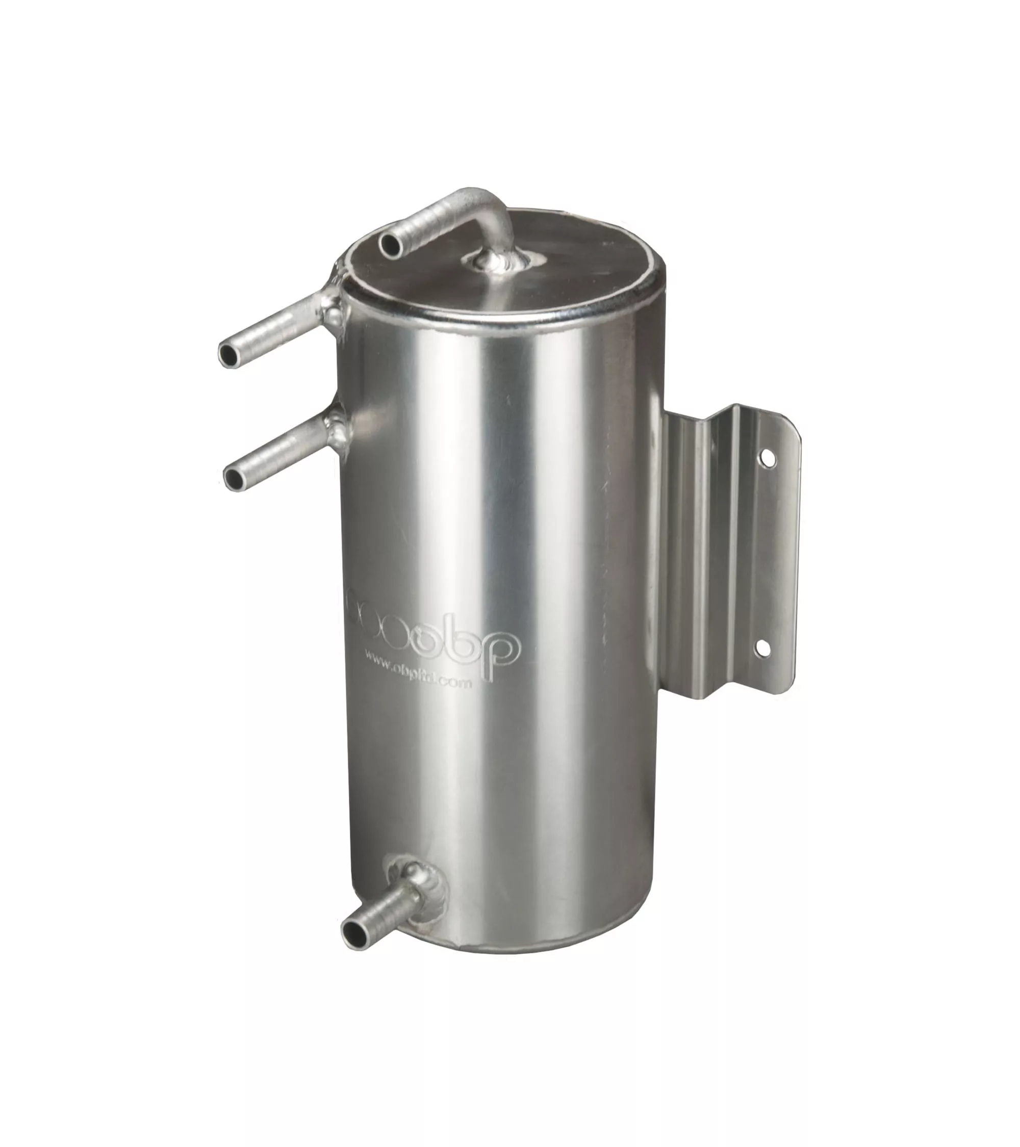 1.5 Litre Bulkhead Mount Fuel Swirl Pot - JIC - Black finish